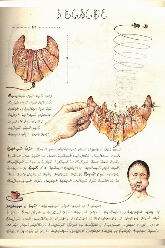 page from codex seraphinianus