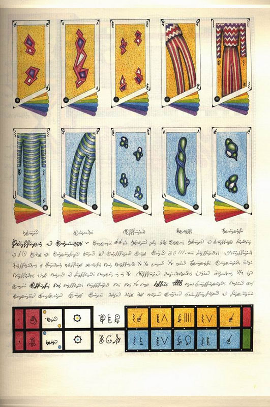 page from codex seraphinianus