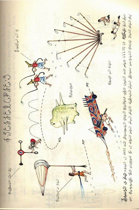 page from codex seraphinianus