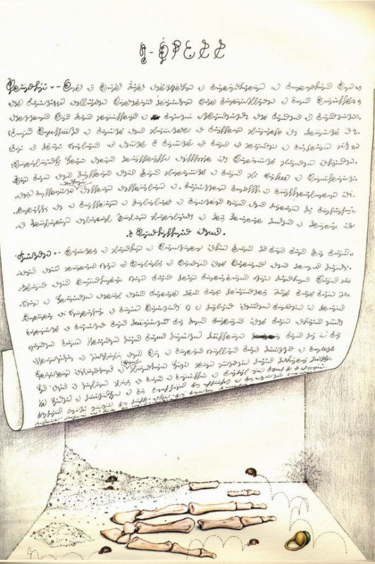 page from codex seraphinianus