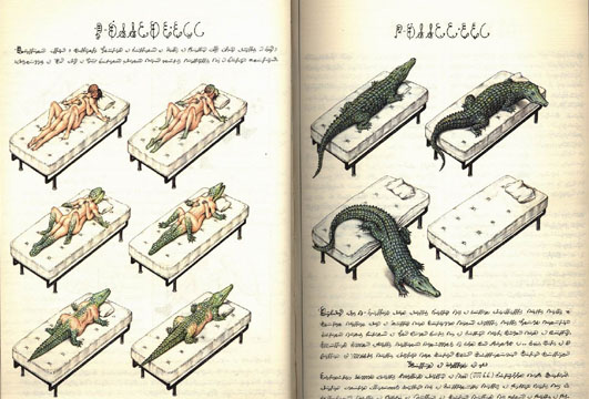 page from codex seraphinianus